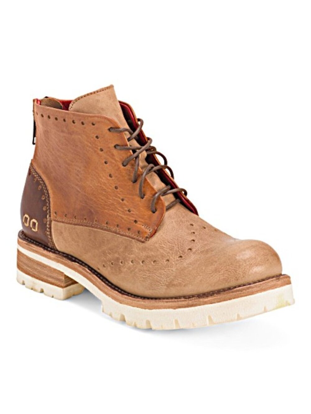 BED|STU  QUATRO III  Booties - Tan Rustic- LEATHER